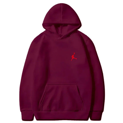 Hooded Jersey for Men and Women Autumn_Winter Printed Hooded Shirt Fashion Unisex High Quality Sportswear
