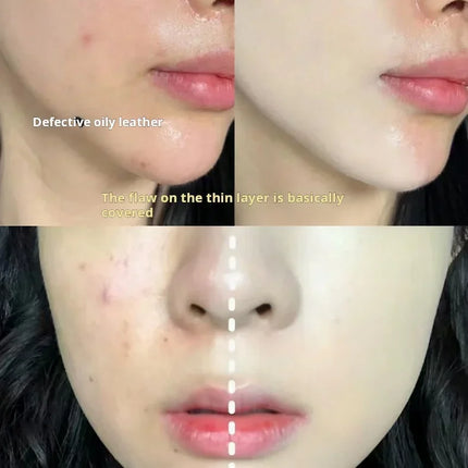 Refreshing Concealer Makeup Holding Air Cushion Matte Naked Color Makeup Holding Girl Formal/Replace