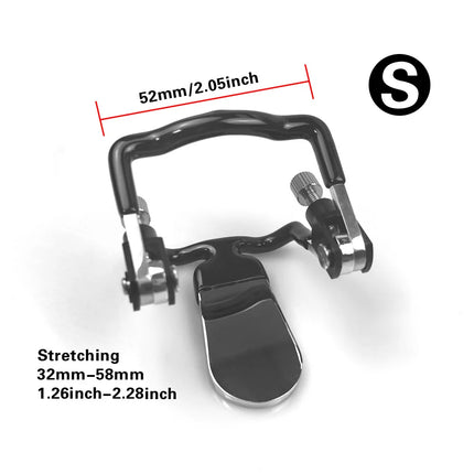 Adjustable Stainless Steel Mouth Gag with Tongue Depressor BDSM Bondage Restraint Oral Plug Adult Sex Toys for Couples
