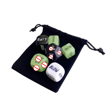 6/12 Sides Exotic Toys Sex Dice Toys for Couples Adults Games Sex Toys Romance Love Hunour Flirting Bar Erotic Crap Dice