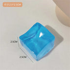 blue cube