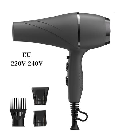 Popular High-Speed Hair Dryer 2200w High-Power Fast Drying Bass Noise Reduction Household Hair Salon Model 110V/220V