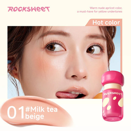 Rock Sweet Liquid blusher Rouge Vitality Pink Blush Brightening Plumping Color for the Face Hot Selling Beauty Product