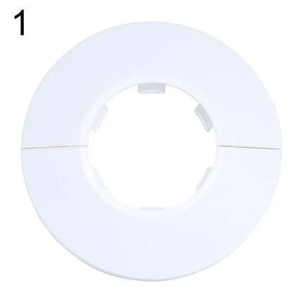 1Pc Plastic Wall Hole Pipe Collars Cover Shower Faucet Angle Valve Pipe Plug Decoration Cover Kitchen Bathroom Faucet Accessory