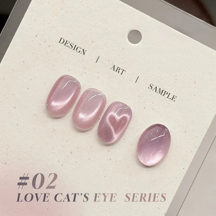 10ML 1-8PCS 2026 New Nude Pink Glass Bead Gel Nail Polish Gold Light Magnet Nude Cat Eye Gel Polish Cute Nails Nail Supplies