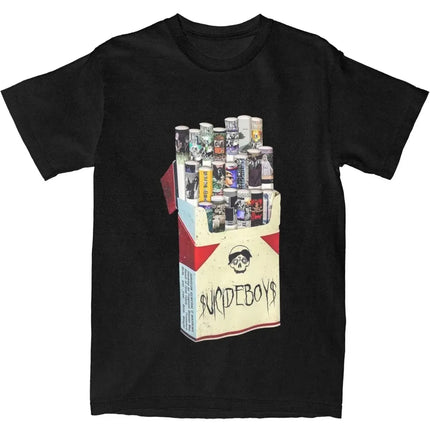 Awesome Vintage Suicideboys Cigarette Album T Shirt Men Women Pure Cotton Tees Shirt New Arrival Clothing New Men's T-shirt