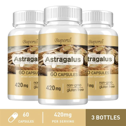 Astragalus - Supports Digestive Health, Promotes Overall Well-being and Relieves Stress Supplement