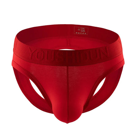 Men's Underwear Backless Thongs Cotton Breathable Bikini String Homme Cueca Tanga Low Waist Jockstrap