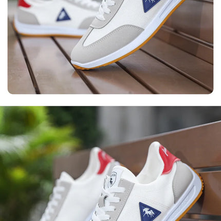 Men's Breathable Mesh Sports Shoes Lightweight Comfortable Soft Bottom Casual Shoes Versatile Footwear for All Seasons