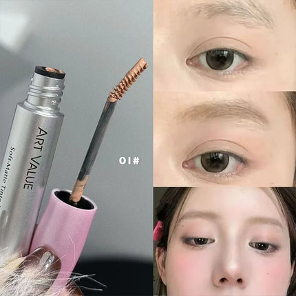 Natural Dyeing Eyebrow Cream Waterproof Long Lasting Quick Dry  Brown Tint Eyebrow Mascara Eyes Makeup Brow Gel Cosmetic
