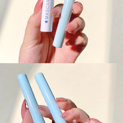 Ultra-fine Small Brush Head Mascara Lengthening Black 3D Lash Eyelash Extension Eye Lashes Long-wearing Black Color Mascara