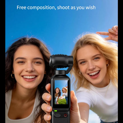 Portable HD 4K Action Camera Manual 90 180 Degree Rotation For YouTube Vlog Video Recording Record Life Handheld Action Camera