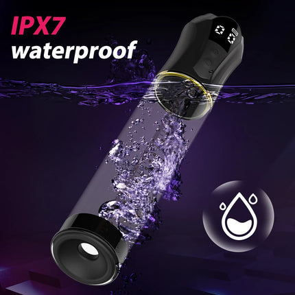 Electric Penis Pump Adult Penis Toy Dick Enlarger Men Erection Penis Enlargement Masturbator IPX7 Waterproof Sex Toys for Men