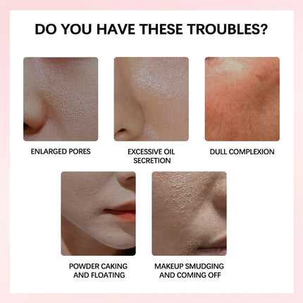 Blur Stick Instant Pore Eraser Primer Makeup Long-Lasting Oil Control Moisturizing Matte Finish Blur Pores Makeup