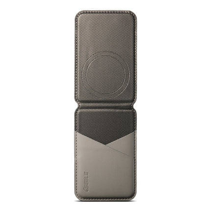 Luxury Business Leather Wallet Card Holder Bag For iPhone & Samsung Galaxy MagSafe Accessories With Slim Geometric Design Gift