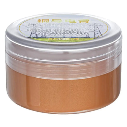 Copper Grease 30g Car Brake Pad Lubricants Anti Seize Copper Thread Grease Automotive Maintenance Compound Conductive Paste