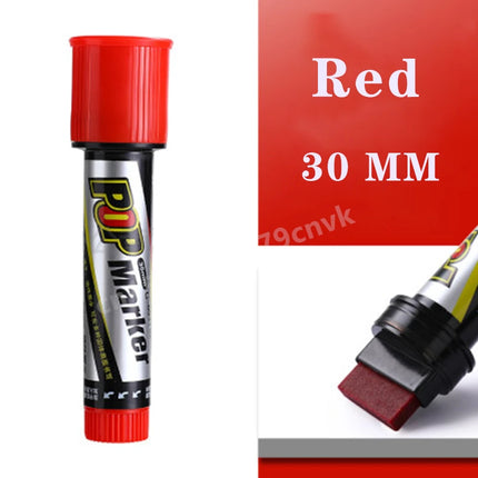 POP Waterproof Paint Permanent Sketch Graffiti Refillable Markers Pen Drawing Poster Manga Office School Art Stationery Supplies