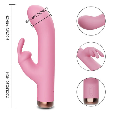 Vagina Clit Rabbit Vibrator for Women G-Spot Vibrator Clitoris Stimulator Female Masturbation Adult Goods Sex Toy for Women