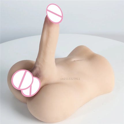 Female Masturbator Realistic Big Dildo Silicone 3D Men Torso Sex Doll Male Huge Penis Anal Pussy 18+ Adult Erotic Toys For Women