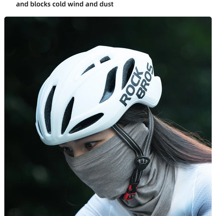 ROCKBROS Windproof Fleece Neck Warmer Winter Scarf Tencel Wool Bandana Mask Snowboard Skiing Outdoor Scarf Balaclava Unisex