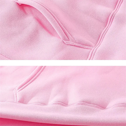 2026 New Winter Autumn Just So Were Clear IDK IDC Text Print Hoodie Women's Letter Drawstring Casual Hoodie Funny Warm Tops