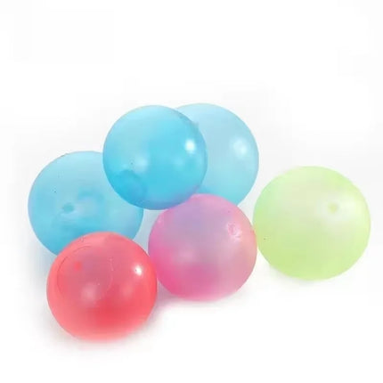 Luminous Balls High Bounce Glowing Ball Sticky Wall Home Party Decor Kids Adult Gift Anxiety Stress Relieve Toy
