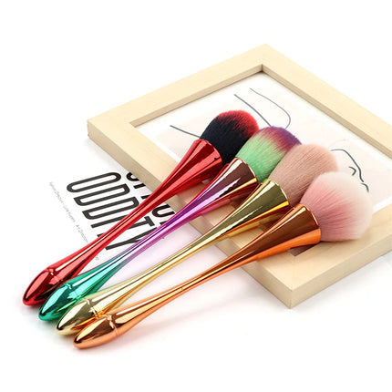 Rose Gold Powder Blush Brush Professional Make Up Brush Large Cosmetic Face Cont Cosmetic Face Cont brocha colorete Make Up Tool