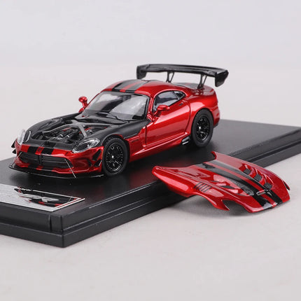 Hone Model 1:64 Dodge Viper ACR Alloy Model Car Magnetically Attracted Engine Hood
