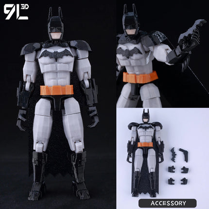9L3D Printed Deadpool Wolverine Batman Spider-Man Venom Action Figures Dummy13 Lucky13 T13  Anime Model Toys Collectors Gifts