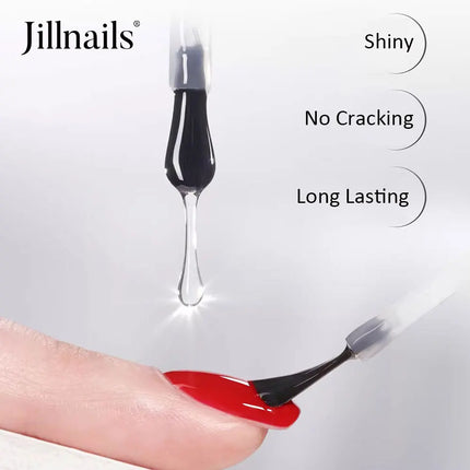 Jillnails 1kg No Wipe Top Coat UV Gel UV Nail Gel Non Sticky Topcoat semi permanant