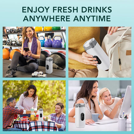 Multifunctional Portable Juicer Cup With Digital Display USB Fruit Mixers Juicers Electric Juicer Blender Fruit Juicer Cup
