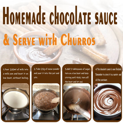 Spain Churros Electric Sandwich Maker 1400W Cooking Kitchen Appliances Breakfast Waffles Machine Non-stick Iron Pan Sonifer