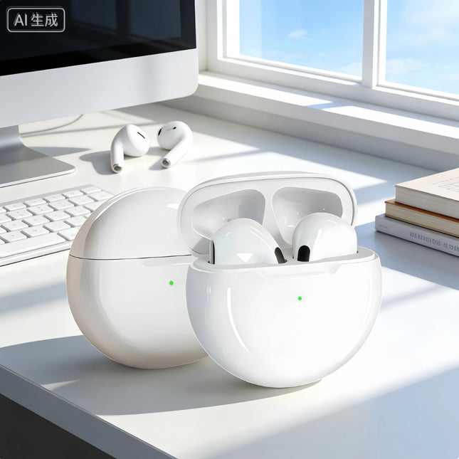 TWS wireless Bluetooth headset is only to bring you palace-class sound quality and the ultimate comfort of all-weather wear.