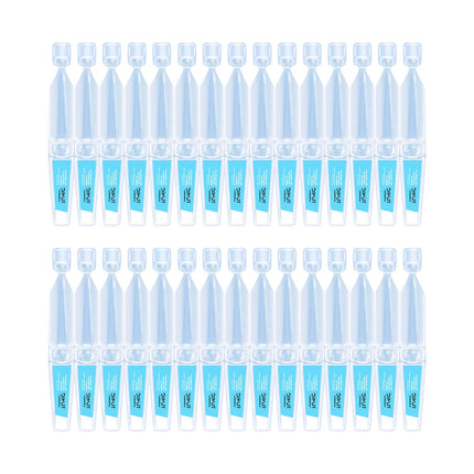 3% Hyaluronic Acid & Fullerenes Serum 30Vials - Deep Hydration for Skin Plumping, Radiance & Lines Appearance Care.