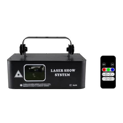Remote Controller 500mw RGB Laser Beam Line Scanner Projector DJ Disco Stage Lighting Effect Party Wedding Bar Club DMX Lights