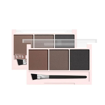 Three-color eyebrow powder natural long-lasting shadow three-dimensional eyebrow shape waterproof eyebrow cream Makeup Cosmetics
