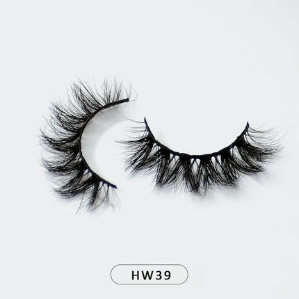 Dropshipping Wholesale Natural Wispy 3d Mink False Lashes Makeup Mink Fake Eyelashes With Soft Band Make-up For Women