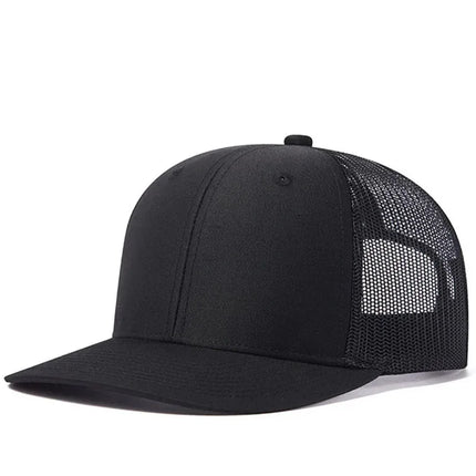 Summer Unisex Slight Curved Brim Trucker Hat Hot Sale Breathable Casual Cap for Men Women Outdoor Daily Wear