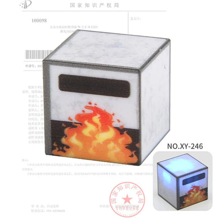 Light-Up Magnetic Blocks 2cm - Set of 10 Pieces