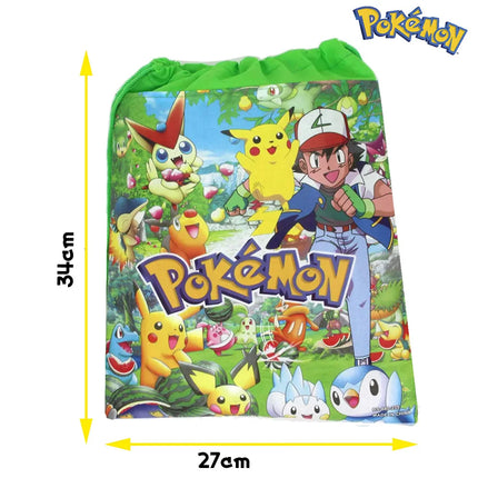 Pokemon Animation Figures Pokemon Birthday Gift Kit Pikachu Keychain Stamps Gift Bag Photo Props Gifts for Guests Birthday Gifts