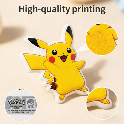 Genuine Pokemon Puffy Foam Stickers Anime Cartoon Pikachu Eevee 3D Decals for Girls Gifts Scrapbooking Phone Notebook Decor