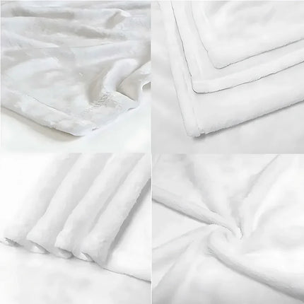 Makeup-Themed Flannel Blanket with Lipstick, Eyeshadow, Brushes & Beauty Palettes - Soft Warm Cozy Bedspread for All Seasons, Be