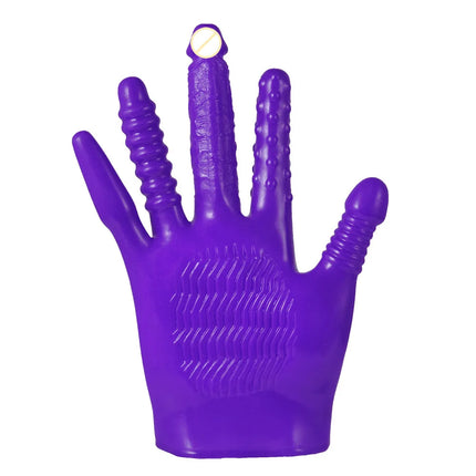 BDSM Vibrator Sex Toy Female Masturbation G Spot Clitoris Stimulator Sex Gloves Vibrating Fingers SM Slave Adult Toy 18+ Product
