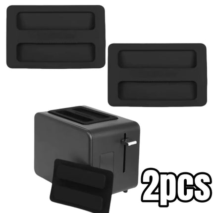 1/2pcs Toaster Dustproof Cover BPA-Free Food-Safe Silicone Toasters Protector Lid for Blocks Dirt Bugs Pet Hair Kitchen Gadgets