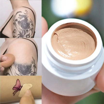 Concealer Cream Waterproof Full Coverage Concealer for All Skin Tones Tattoos Scars Dark Circles Acne Spots Foundation Makeup