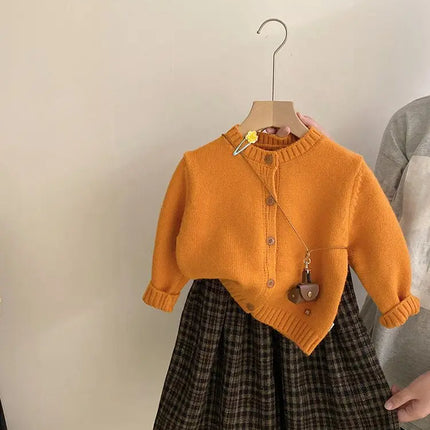 sweater set kids Girls Sweater Sets 2026 Autumn/Winter Knit Set Girls