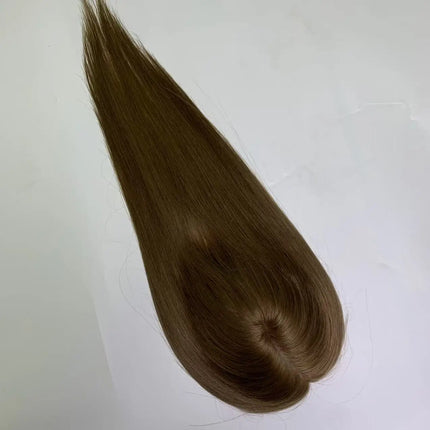 5.5*6.5 inch Size MONO Lace Toppers European Raw Hair Women Toupee Invisible Free Part Hair Toppers Hair Extension