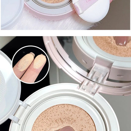 Moisturizing Concealer Air Cushion Natural Makeup Holding Water Resistant Cream Skin Foundation