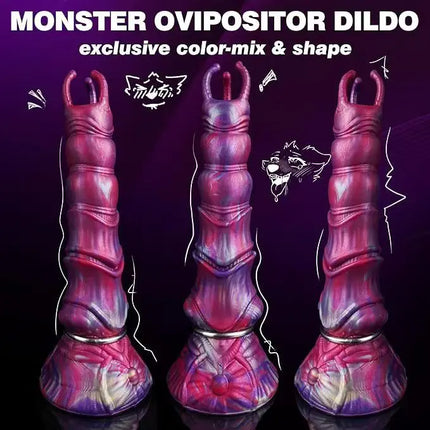 2 Style Inflatable Ovipositor Fantasy Laying Eggs Anal Plug Alien Dildo Penis Female Masturbator Vaginal Ball Sex Toys For Adult