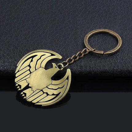 New The Boy Letter Keychains Red The Seven Hero Homelander High Quality Logo Alloy Keyring Men Car Accessories